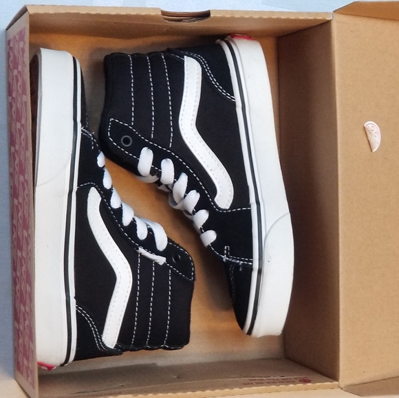 Vans Filmore Hi | black/white | 12Y | Brand New with Box | VN0A5HZDIJU - Picture 5 of 7